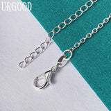 925 Silver Smiling Face Chain Bracelet for Party Wedding