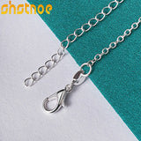 925 Silver Smiling Face Pendant Bracelet for Women