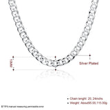 925 Silver Matte Beads Necklace Multi-line Chain Wedding Jewelry