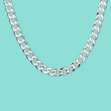 925 Silver Matte Beads Necklace Multi-line Chain Wedding Jewelry