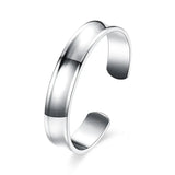 925 Silver Round Open Bangles For Women Wedding Jewelry