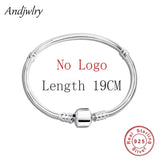 925 Silver Snake Chain Bangles & Bracelets Charm Jewelry