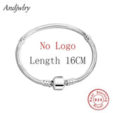 925 Silver Snake Chain Bangles & Bracelets Charm Jewelry