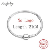925 Silver Snake Chain Bangles & Bracelets Charm Jewelry