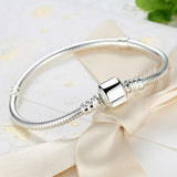 925 Silver Snake Chain Bracelet for Women Gift Jewelry