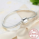 925 Silver Snake Chain Bracelet for Women Gift Jewelry
