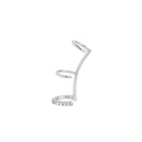 925 Silver Snake Clip Earrings Left Earcuff Plata 925 Jewelry