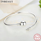 925 Silver Snowflake Bracelet for Women Unique DIY Charms