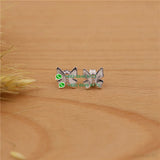925 Silver Spanish Bear Women's Earrings