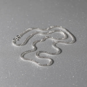 925 Silver Sparkling Clavicle Chain Necklace for Women