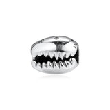 925 Silver Coffee Bean Shell Charm for Bracelets Necklace Jewelry