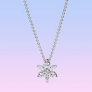 925 Sterling Silver Herbarium Cluster Necklace for Women