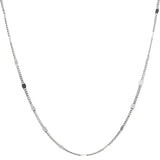 925 Silver Sparkling Necklace Disc Clavicle Chain Multifunctional Jewelry