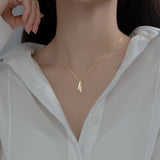 925 Silver Sparkling Round Pendant Necklace with Zircon Diamond Chain