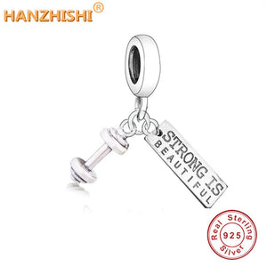 925 Silver Sports Equipment Pendant Necklace Anniversary Birthday