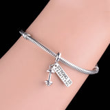 925 Silver Sports Equipment Pendant Necklace Anniversary Birthday