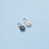 925 Sterling Silver Daisy Dangle Charms Bracelets Earrings Pendants
