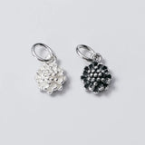 925 Sterling Silver Daisy Dangle Charms Bracelets Earrings Pendants