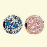 925 Silver Stopper Clip Charms for Bracelet, Women Gift