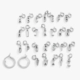 925 Silver Stud Earrings Original 26 Letters Romantic Gift