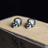 925 Silver Stud Earrings Punk Vintage Party Wedding Jewelry