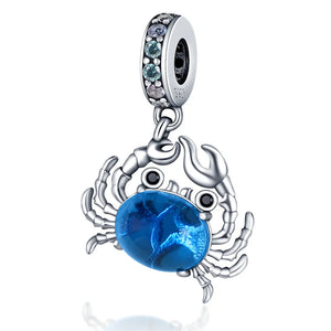 925 Silver Butterfly & Evil Eye Charm Pendant for Bracelet Necklace DIY Jewelry