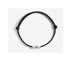 925 Silver Sun Moon Couple Bracelet Romantic Weave Rope Bracelet