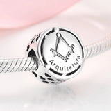 925 Silver Career Symbol Beads For Charm Bracelet
