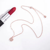 925 Silver Tennis Racket Necklace Women Pendant Chain Fine Jewelry