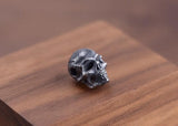 925 Sterling Silver Thai Skull Charm Pendant