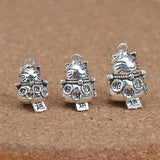 925 Sterling Silver Lucky Cat Pendant Thai Silver Accessories