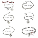 Vintage 925 Silver Charm Bracelet Thai Silver Jewelry