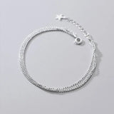 925 Silver 3-layer Bracelets for Women Jewelry Gift