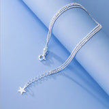 925 Silver 3-layer Bracelets for Women Jewelry Gift