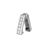 925 Silver Sparkles Clip Charm, Clear CZ for Reflexions Bracelet