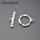 925 Silver Toggle Clasps for DIY Bracelets Necklace 5set/lot