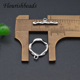 925 Silver Toggle Clasps for DIY Bracelets Necklace 5set/lot
