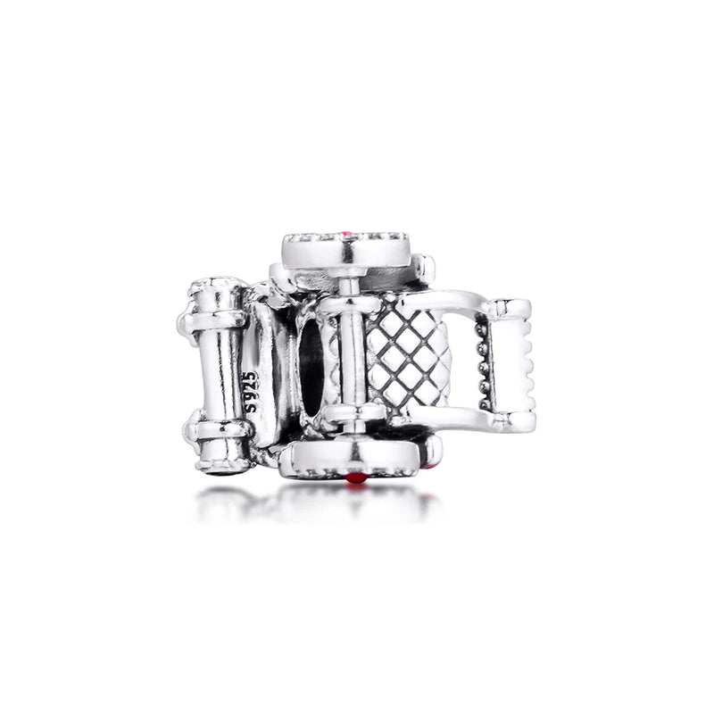 925 Silver Rickshaw Charm for Bracelet