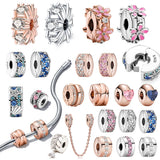 925 Silver Safety Chain Beads for Charms Bracelet