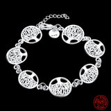 925 Silver Tree Of Life Bracelet Women