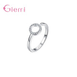 925 Silver Crystal Wedding Jewelry Set for Women