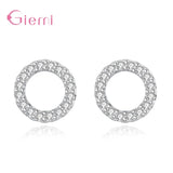 925 Silver Crystal Wedding Jewelry Set for Women
