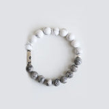 925 Silver Turquoise Beads Sun Moon Bracelet Hemisphere Map Romantic Gift