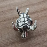 925 Silver Turtle Flower Rose Charm Bead European DIY Bracelet Jewelry