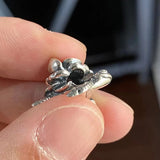 925 Silver Turtle Flower Rose Charm Bead European DIY Bracelet Jewelry