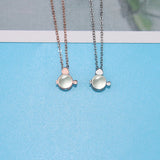 925 Silver 12 Animal Necklace 100 Languages I Love You Projection