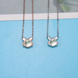 925 Silver 12 Animal Necklace 100 Languages I Love You Projection