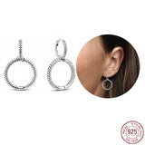 925 Sterling Silver Classic Earrings for DIY Making