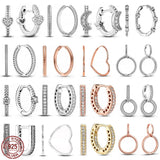 925 Sterling Silver Classic Earrings for DIY Making