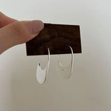 925 Sterling Silver Vintage Big Earrings For Women Earring Jewelry